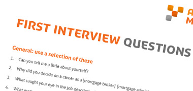 First Interview Questions