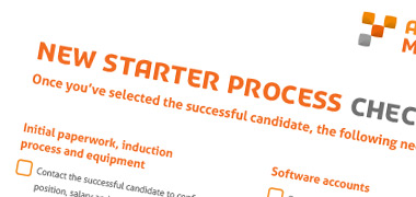 New Starter Process Checklist